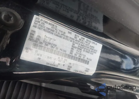 2016 Ford Focus Se из США, поврежденный, VIN 1FADP3F2XGL387890